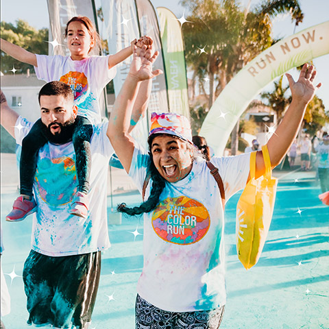 Featured image of post The Color Run Meaning From babies getting pushed in strollers to some of our favorite grandparents and even celebrities everyone loves making rainbows and getting colorful at the happiest 5k
